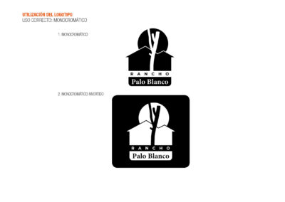 RANCHO PALO BLANCO - Aplicación Monocromática