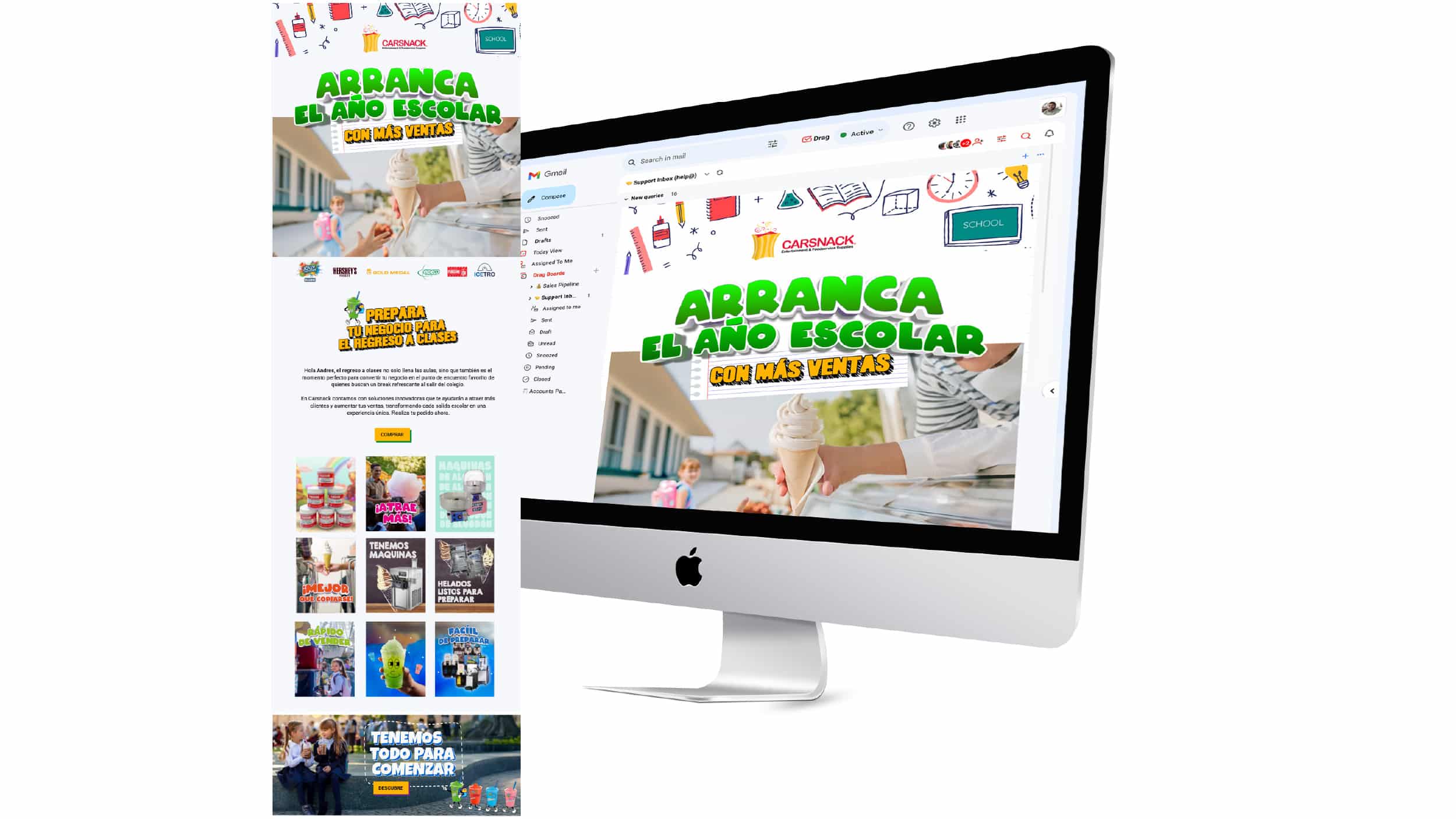 Carsnack Mailing Escolar 2025