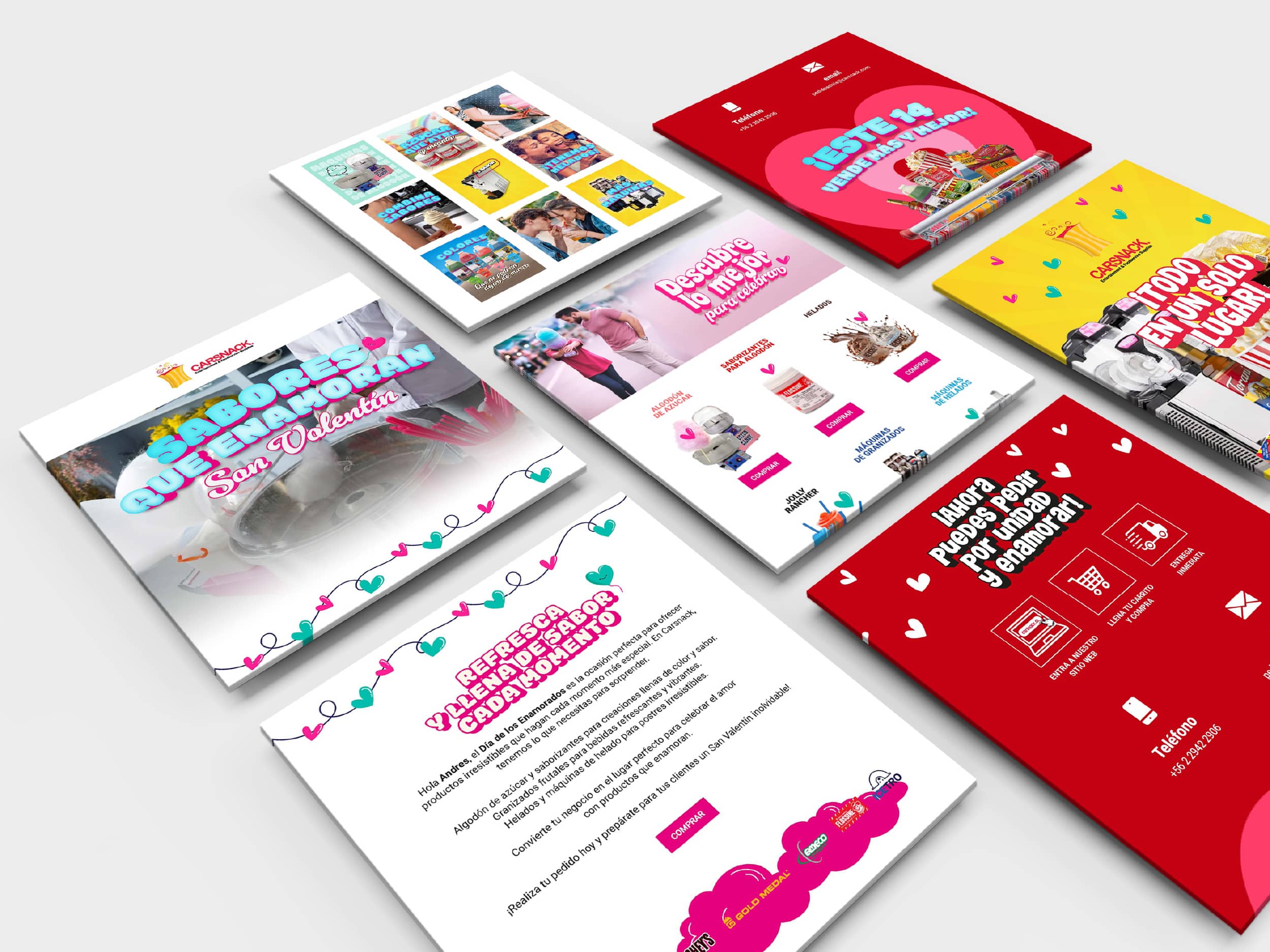 Carsnack Mailing San Valentín